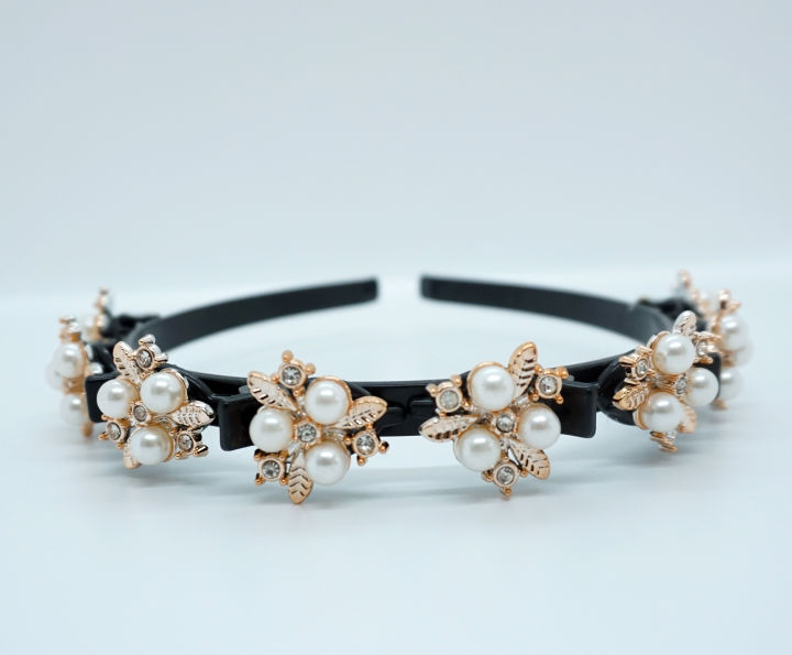 Golden%20Leaf%20Rhinestone%20Hairband%20with%20Clips%20for%20Women%20Resin%20and%20Pearl%20Design%2013cm%20-%20Image%204