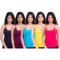 3 Pcs Women's Seamless Tank Tops – Active Basic Inner Wear, Summer Bra Tops, Stylish and Sexy Look. 