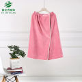 Beauty salons, hotels, bath skirts, bath topes can be wrapped in thickened absorbent household quick-drying bathrobes, four seasons universal manufacturers wholesale. 