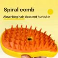 Cat Steam Brush Steamy Dog Brush 3 in 1 Electric Spray Cat Hair Brushes Pet Grooming Comb Hair Removal Combs for Massage.