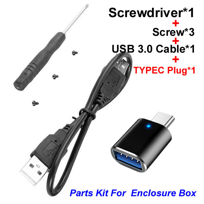 Usb%203.0/2.0%202.5%20Inch%20Hard%20Drive%20Disk%20Enclosure%20Hdd%20External%20Box%20Case%20Aluminum%20Caddy%202.5"%20Sata%20Hdd%20Led%20For%20Computer%20Type%20C%20-%20Image%207