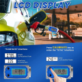 1 PCS Flow Meter 1Inches Digital Flow Meter Aluminum Alloy Fuel Meter Turbine Flow Meter & Digital Meter in Industry-Grade Blue. 