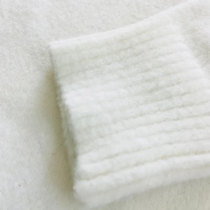 Womens%20V-Neck%20Long%20Sleeve%20Off-White%20Winter%20Sweater%20From%20Levin%20-%20Image%208