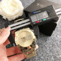 Silver Ladies Luxury Watch Gift Set Cheap Watch 38mm Dial Diameter Casual Sports Watch. 