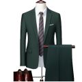 Mens Business Casual Suit 6XL Suit Jacket With Pant Candy Colors Slim Fit Formal Work Wedding Dress White Pink Red Suits 2 Piece. 
