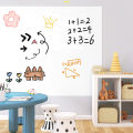 Whiteboard Wall Sticker - Premium Static Cling, No Damage to Wall, Easy to Clean and Reuse - Perfect for Home, School and Office. 