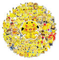 Raven Character Anime Sticker Painted Stiker Guitar Notebook E-Paper Kawaii Pickup Pokemon Sticker 100Pcs Hill Skateboard Bike Brain Kids Waterproofcosplay.