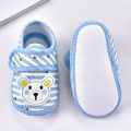 (New) baby boy girl shoes Spring Autumn anti-slip soft fabric sole non-slip toddler newborn first Walker crib shoes 0-6m.