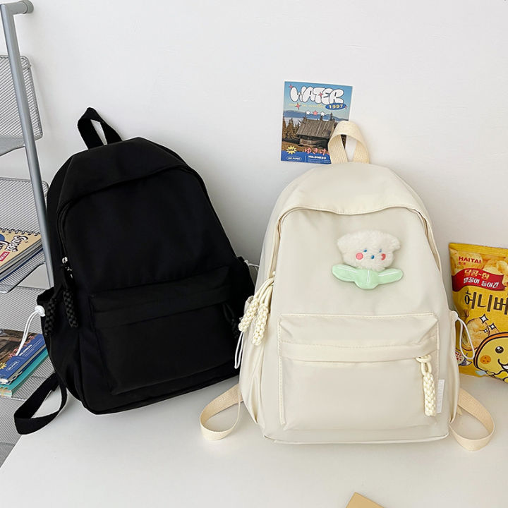 ins%20style%20Japanese%20soft%20girl%20schoolbag%20women's%20Korean%20version%20solid%20color%20versatile%20girl%20backpack%20for%20junior%20high%20school%20students%20and%20high%20school%20students%20-%20Image%202