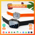 S8 Ultra 4G Honeycomb Edition Smart Watch Calling Feature RAM 4GB ROM 64GB Android Google Playstore Youtube Facebook Messenger Tiktok IMO WiFi Bluetooth Support Watching TV Smartwatch for Men and Women. 