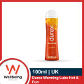 Durex Play Warming Lube 100ml/50ml/ Hot Lube 50ml | Lubricant Glycerin-based | International. 