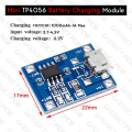 Mini TP4056 Battery Charging Module Micro USB Port and Type-C Port TP4056 18650 AA AAA Lithium Battery Charger Board.