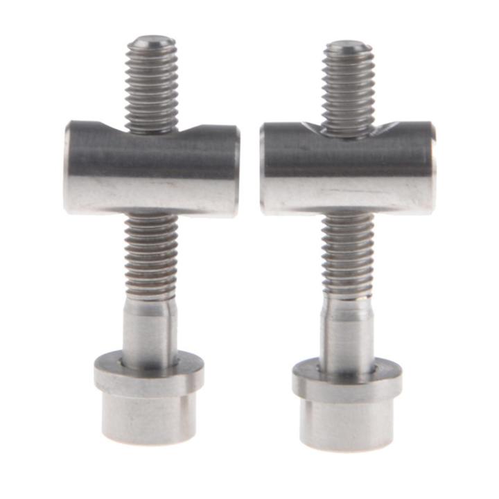 Bicycle Seatpost Fastening MTB Mountain Bike Ti Parts Screws Titanium Bolts M5X30 for Thomson Seatpost Bike Accessories -silver(Titanium)