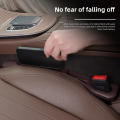 2Pcs Universal Car Seat Gap Plug Seam Filler Anti-Loss Seat Side Slot Strip Crevice Organizer Storage Box Anti-Leak Filling Strip Auto Interior Accessories. 