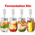 86mm/70mm Wide Mouth Mason Jar Fermentation Lid Keep Food Submerged Kit.