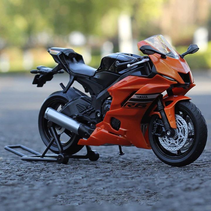 WELLY%201:12%202020%20YAMAHA%20YZF-R6%20Die-Cast%20Vehicles%20Motorcycle%20Toys%20for%20Gift%20Collection%20-%20Image%202
