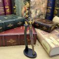 21cm The Black Sword Genshin Impact Keqing Chinese Mobile Game Peripherals Metal Weapon Model 1:6 Doll Equipment Accessories Toy. 