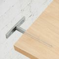Convenient Hardware Furniture Heavy Duty Concealed Racks Support Bench Board Invisible Shelf Brackets Storage Wall Mount Shelf.