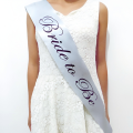 Bride To Be Sash – Elegant Accessory for Bridal Shower, Wedding & Bachelorette Celebration (Pack of 1 Pc).
