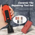 Ceramic tile repair tool set multifunctional DIY repair tool set household tools.