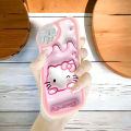 FELMYST Case For Samsung A01 Hot INS Cute Hello kiity Cartoon Cat Phone Casing Shockproof Soft Back Cover for Girl. 