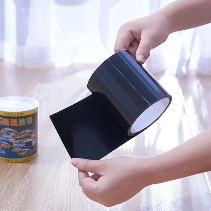 Super%20Strong%20Adhesive%20Tape,%20Black%20Flex%20Tape,%20Waterproof%20Stop%20Leaks%20Seal%20Repair%20-%20Duct%20Tape%20%20Fix%20Fiberfix%20Insulating%20-%20Image%207