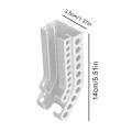 Battery Storage Organizer AA AAA Combo Small Battery Keeper Wall Holder Battery Dispenser Container for 10AAA 10AA Batteries. 