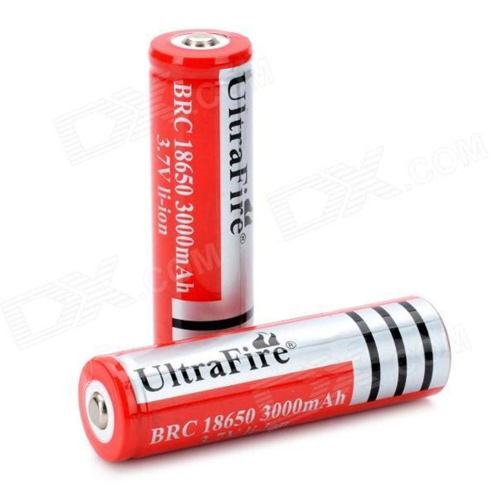 18650 3.7 V lithium ion rechargeable battery- (Medium Quality)