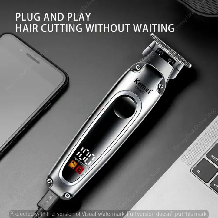 KEMEI%20KM-2261%20Hair%20Beard%20Shaver%20High%20Quality%20Professional%20Men's%20Trimmer%20-%20Image%207