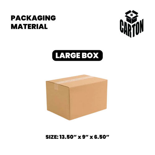 Packaging Meterial - 5 Pcs Large Box (13.50" x 9" x 6.50")