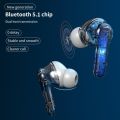 ANC PRO Touch 5.0TWS Master-slave Switch Wireless Bluetooth Headset Intelligent Noise Cancelling(Black).