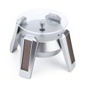 High-Footed UFO Solar 9cm 360 Rotating Display Stand Props Turntable.