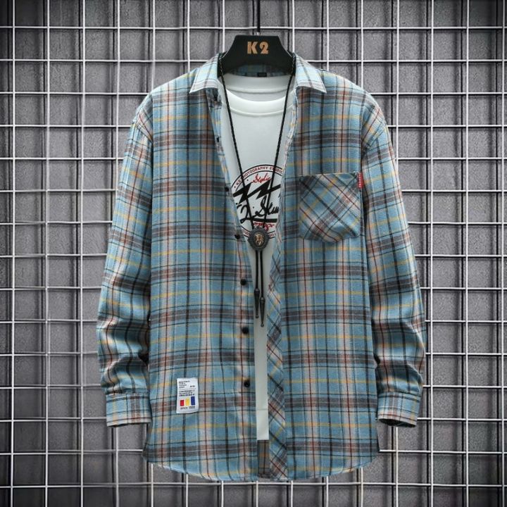 Men%20Harajuku%20Plaid%20Shirt%20Cotton%20Casual%20Korean%20Shirts%20Male%20Long%20Sleeve%20Casual%20Blouses%20Tops%20Spring%20Autumn%20Loose%20Checkboard%20Outwear%20-%20Image%206