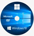 Windows CD Cover Transparent - Windows 10 DVD. 