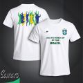 2026 Fifa World Cup Brazil Fan Short Sleeve Football Jersey For Men - Half Sleeve Brazil t shirt - Brazil Fan Jersey. 