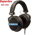 Superlux HD-330 audiophile HiFi stereo headphone For Music Detachable deep Bass single-sided gaming headset. 
