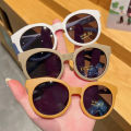 Personality Sunglasses Sunglasses Trendy Sunglasses Anti-Uv Sunglasses  Sunglasses Round Frame Glasses Matte Sunglasses Outdoor Sunglasses Classic Eyeglasses for Fashion Kids Sunglasses Outdoor. 