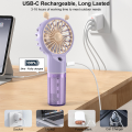 Portable Handheld Spray Fan Mini Air Conditioner USB Rechargeable Portable Humidifier Fan Mini Mist Cooler Fans for Travel Home.
