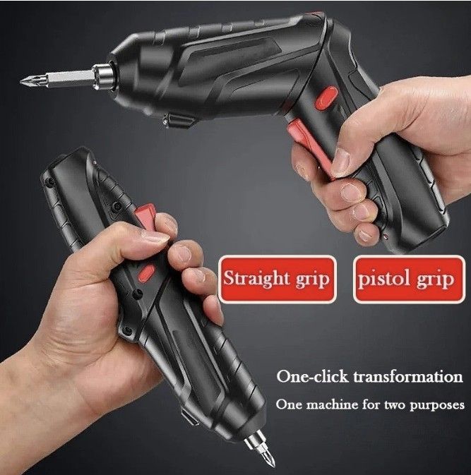 Rechargeable and Rotatable Electric Cordless Power Screw Gun