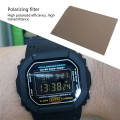 Linear Polarizer Film LCD/LED Polarized Filter Polarizing Film Sheet for Polarization Photograph 5PCS (No Adhesive).