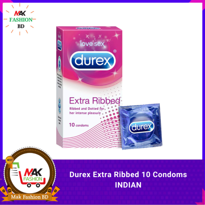 Durex%20Extra%20Ribbed%2010%20Condoms%20INDIAN%20-%20Image%202