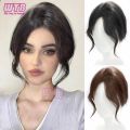 WTB Synthetic Bangs Wig Female Natural Forehead Atmosphere Dragon Beard Bangs Head Replacement Fluffy Wig Piece.