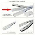 Men Foldable Stainless Steel Blades Old-fashioned Razor Manual Shaving Face Scraper Barber Razor Body Face Hair Removal Knife. 
