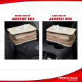 Car Headrest Tissue HolderCar Tissue Box Car cilling Tissue Box, Organizer Multi-functional Armrest Storage Box Automotive Interior. 