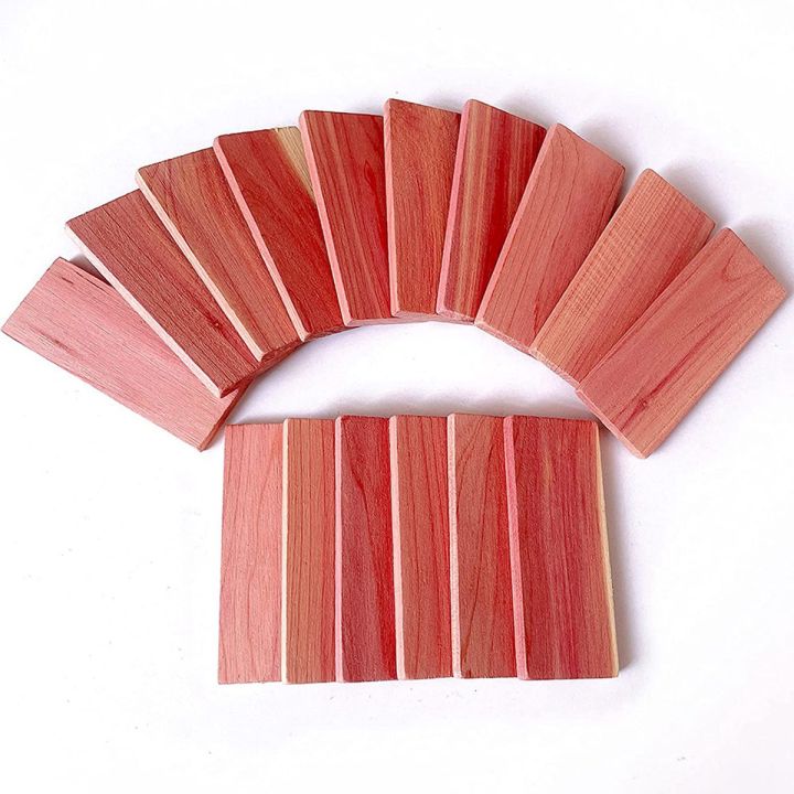 16 Pack Cedar Blocks for Closet,Red Cedar Blocks for Storage, Aromatic Cedar Blocks for Closet and Drawer