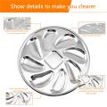 8PCS Oyster Plate Stainless Steel Oyster Plates Shell Shaped Oyster Container with 8 Slots for Oyster Sauce.