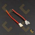 51005 JST Connector 2 Pin Kit JST 51005 Male Female Plug Connector 2.54mm Pitch With 80mm Cable For LED Strip 1S Battery.