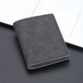 Baellerry Short Men Wallets Small Credit Card Holder Brand Male Wallet PU Leather Slim Money Purse Vertical Cross Wallet for Men. 