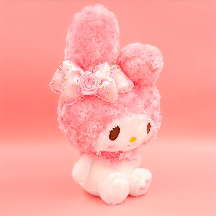 Sanrio My Melody Cat Plush - Hello Kitty Collectible, Soft Cotton Stuffed Toy for Gifts on Christmas, Halloween, Valentine’s