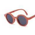 Foldable Kids Sunglasses Girls Boy Children Sun Glasses Round Street Beat Eyeglasses Cute Baby Shades Eyewears. 